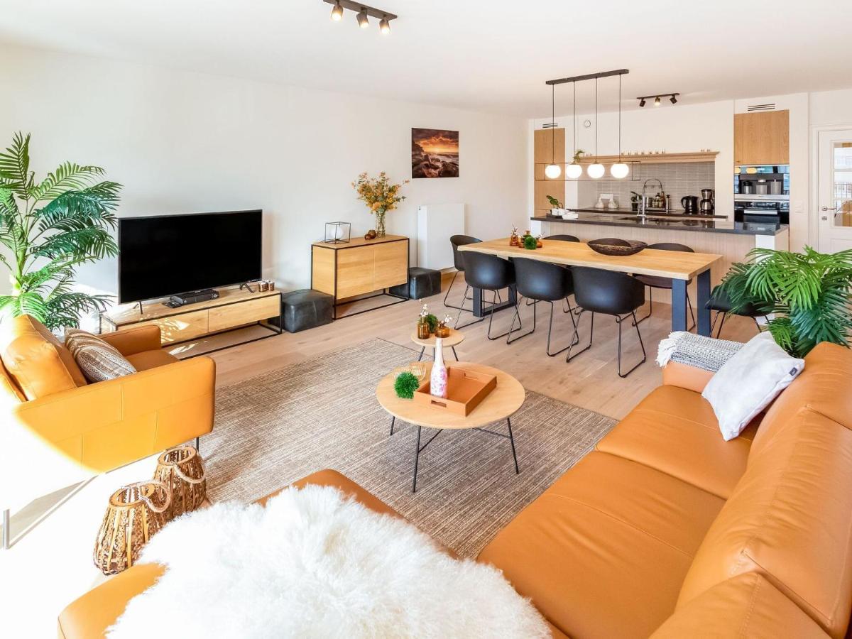 Luxurious Crystal Sea View Apartment With 2 Terraces Oostende Bagian luar foto
