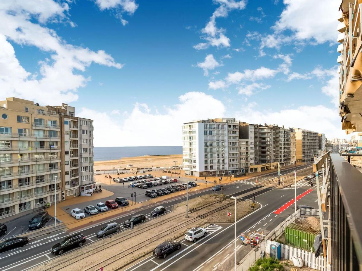 Luxurious Crystal Sea View Apartment With 2 Terraces Oostende Bagian luar foto