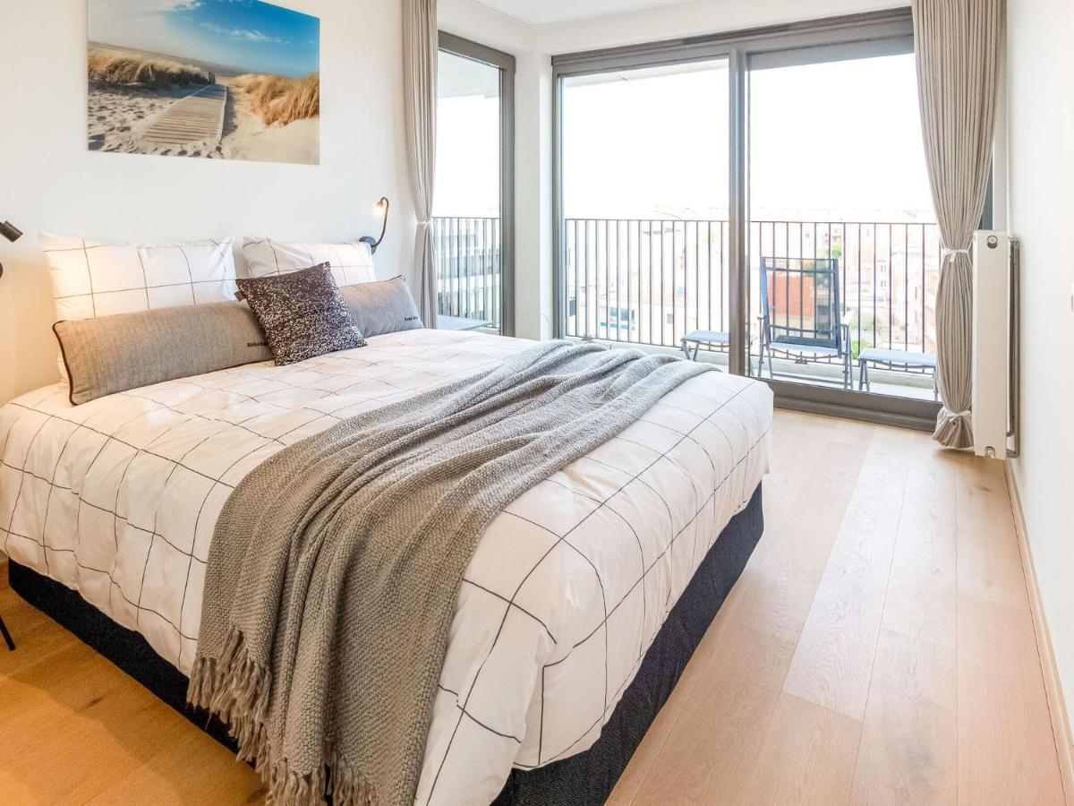 Luxurious Crystal Sea View Apartment With 2 Terraces Oostende Bagian luar foto