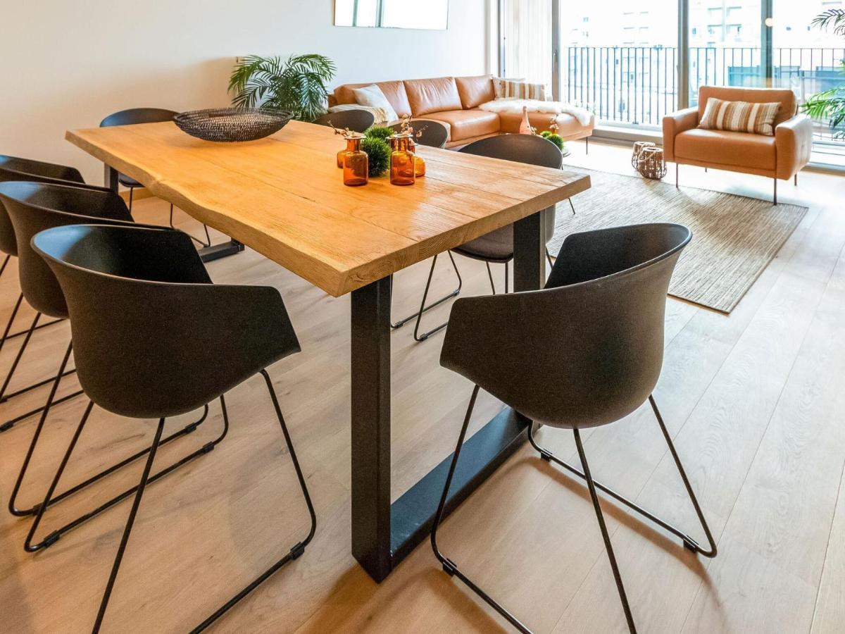 Luxurious Crystal Sea View Apartment With 2 Terraces Oostende Bagian luar foto