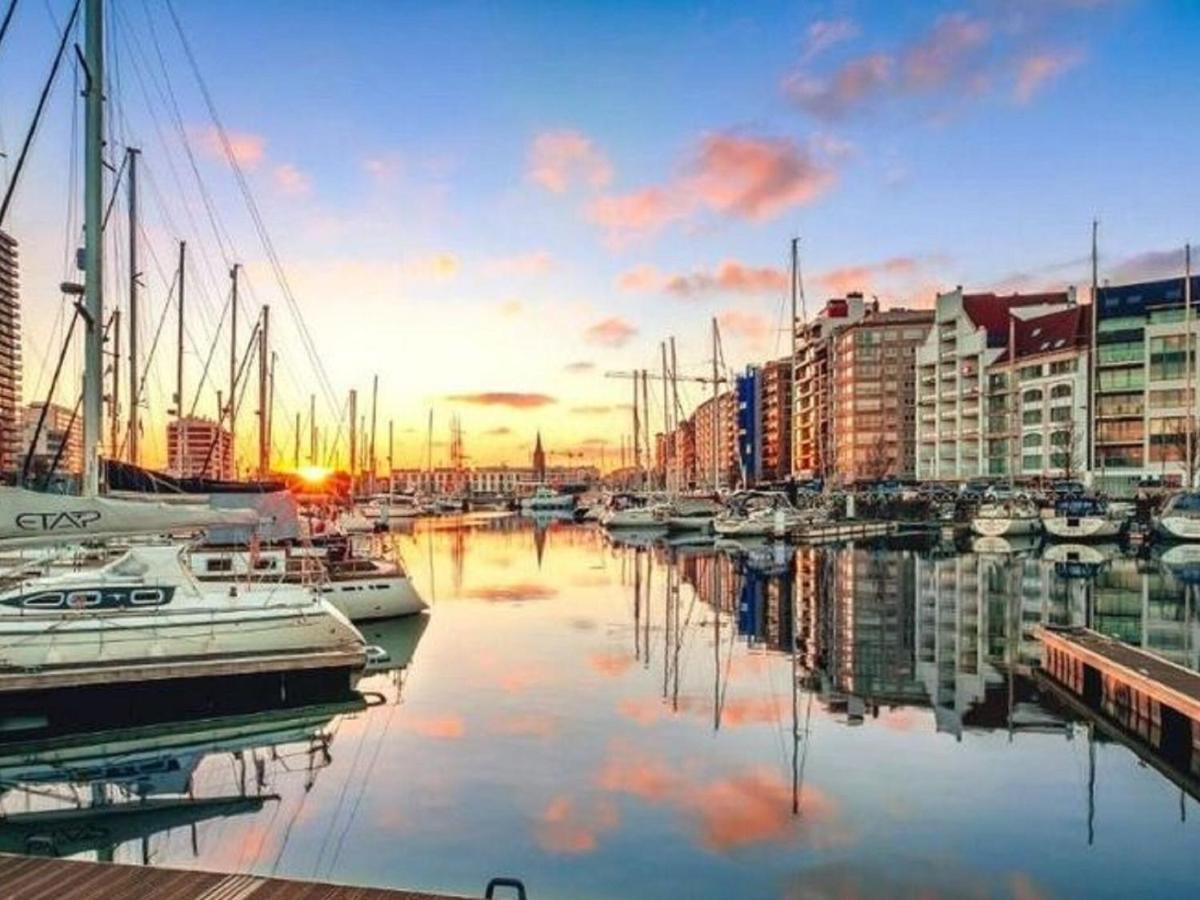 Luxurious Crystal Sea View Apartment With 2 Terraces Oostende Bagian luar foto