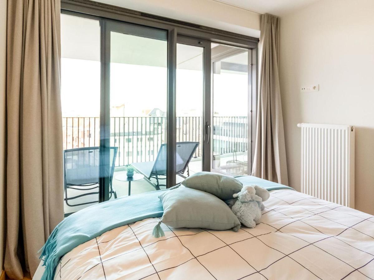 Luxurious Crystal Sea View Apartment With 2 Terraces Oostende Bagian luar foto